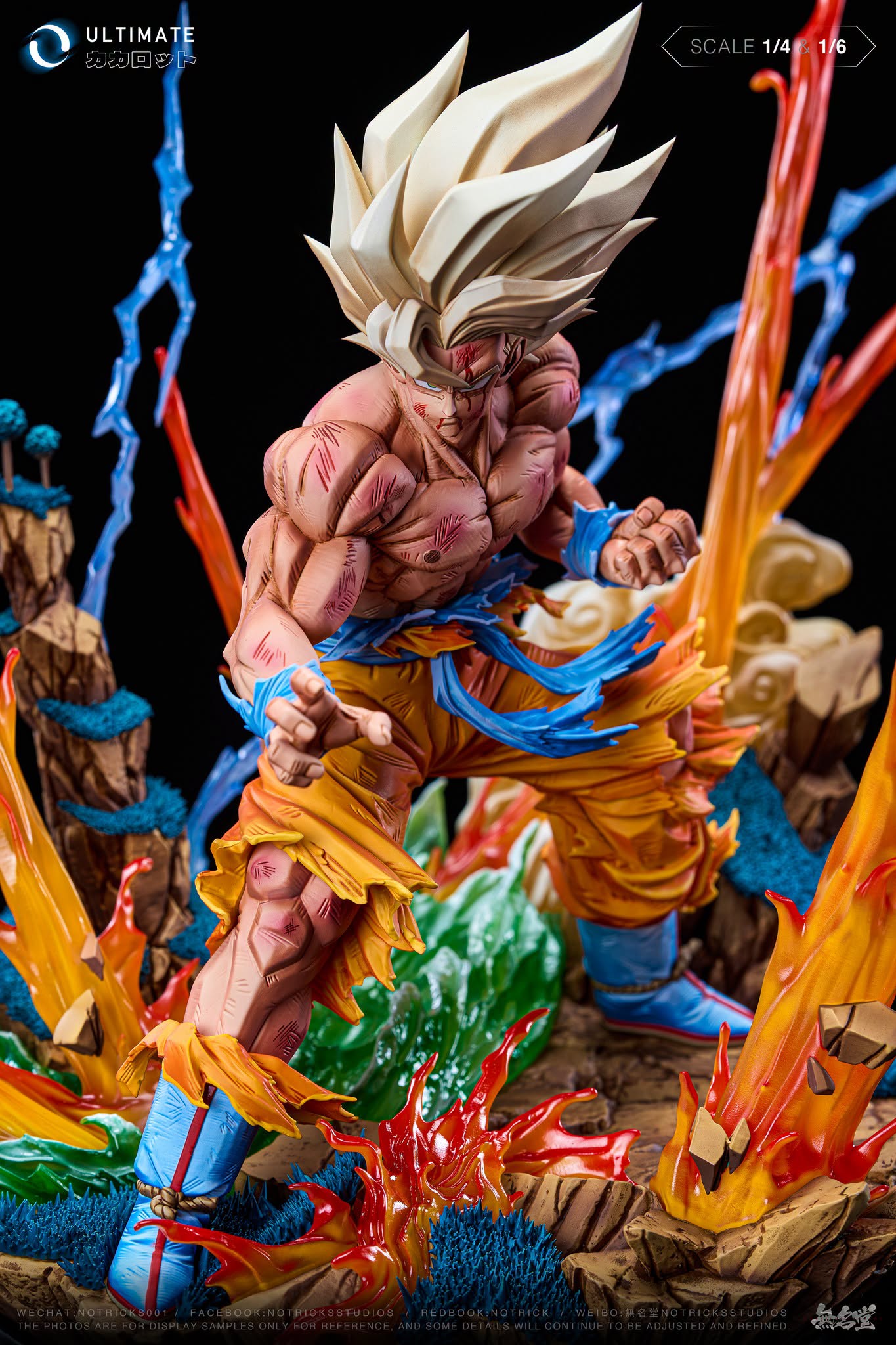 Goku SSJ - No Tricks Studio - 1/6 - 1/4 - Dragon Ball | FeiFeiisland - Ảnh 2