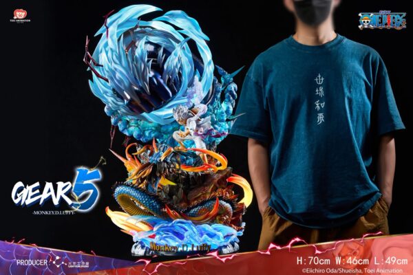 Alternative view of Luffy Nika - Lightyear Studio - Luffy Pirates - One Piece | FeiFeiisland