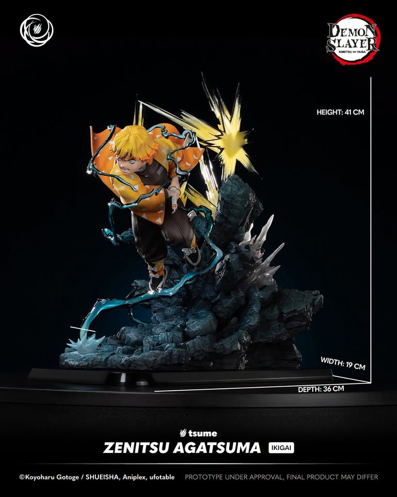 Zenitsu - Tsume Studio - 1/6 - Kimetsu No Yaiba | FeiFeiisland - Ảnh 4