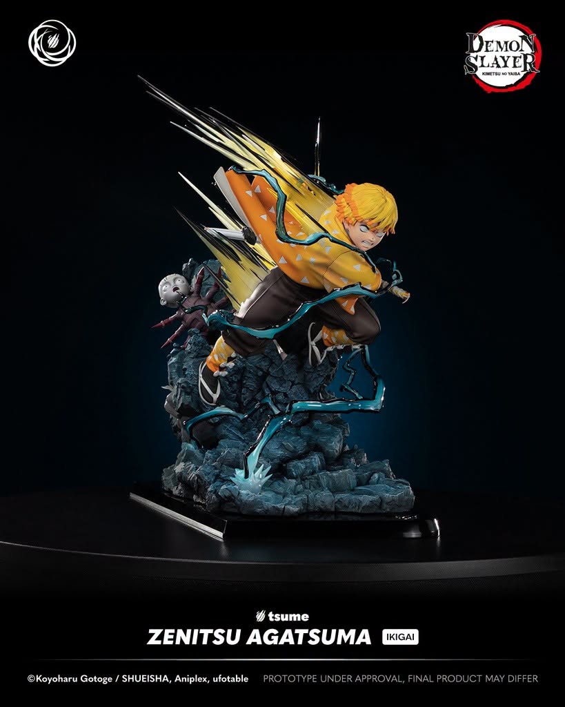 Zenitsu - Tsume Studio - 1/6 - Kimetsu No Yaiba | FeiFeiisland