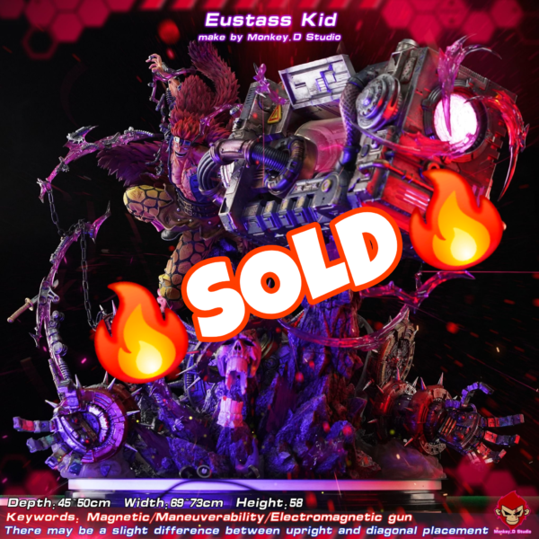 Eustass Kid - Monkey D Studio - Kid Pirates - 1/6 - One Piece | FeiFeiisland