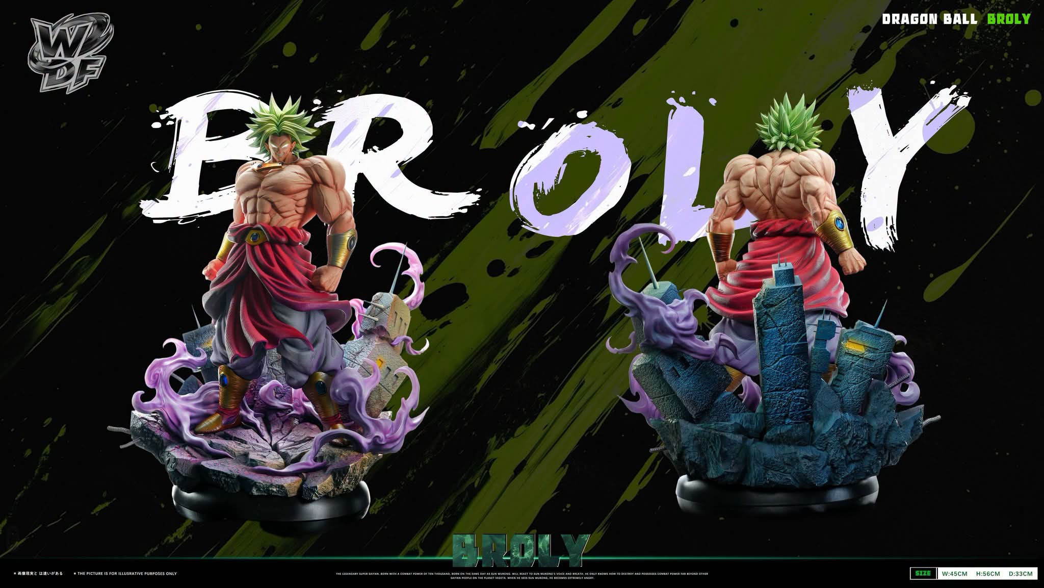 Broly - WDF Studio - 1/6 - Dragon Ball | FeiFeiisland - Ảnh 6