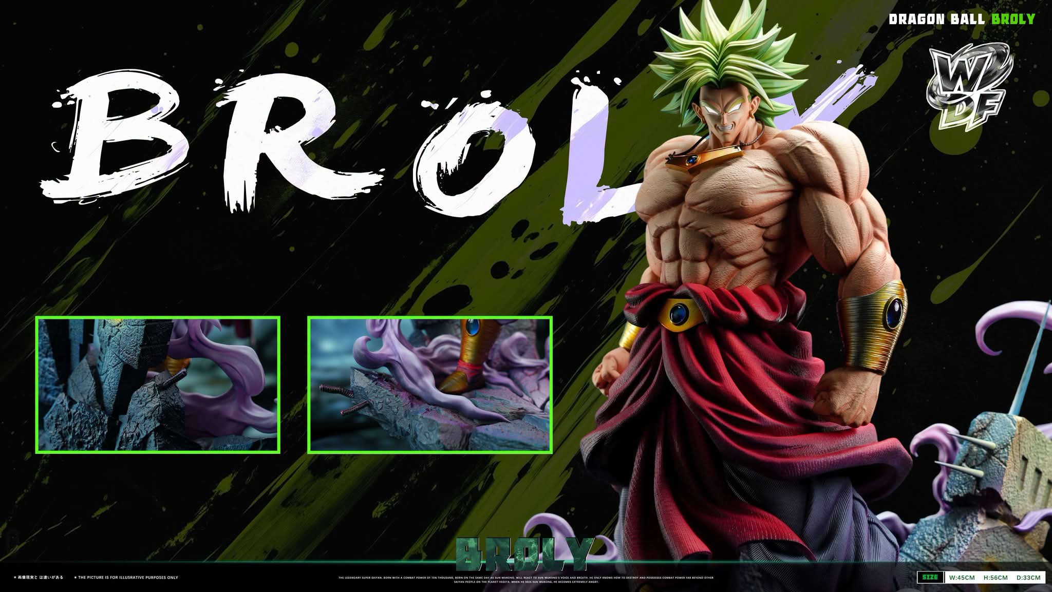 Broly - WDF Studio - 1/6 - Dragon Ball | FeiFeiisland - Ảnh 2