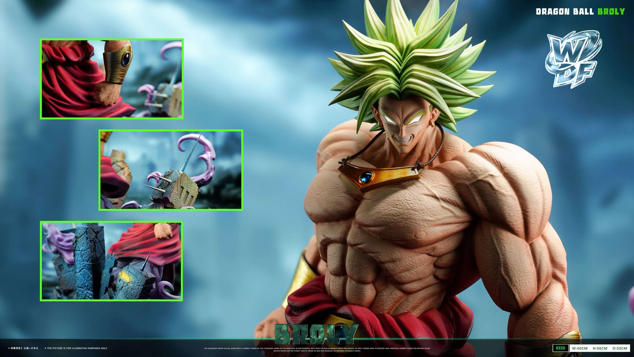Broly - WDF Studio - 1/6 - Dragon Ball | FeiFeiisland - Ảnh 4
